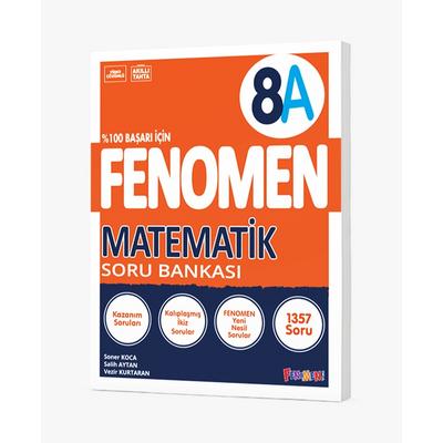 Fenomen Okul Yayınları Lgs 8. Sınıf Matematik A Soru Bankası