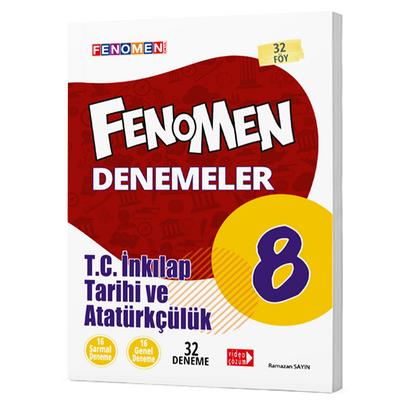 Fenomen Okul Yayınları Lgs 8. Sınıf T.c. İnkılap Tarihi Ve Atatürkçülük Denemeleri