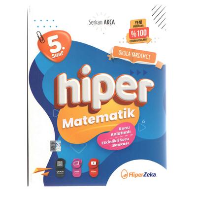 Hiper Zeka 5. 2025  Sınıf Hiper Matematik Konu Anlatımlı & Etkinlikli Soru Bankası