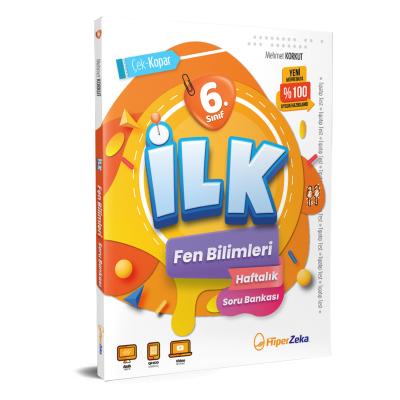 Hiper Zeka 6. Sınıf İLK Fen Bilimleri Haftalık Soru Bankası