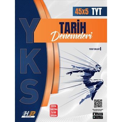 Hız ve Renk Yayınları TYT Tarih 45 x 5 Denemeleri