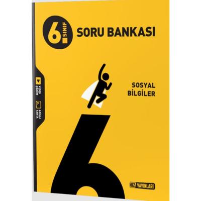 Hız Yayınları 6. Sınıf Sosyal Bilgiler Soru Bankası