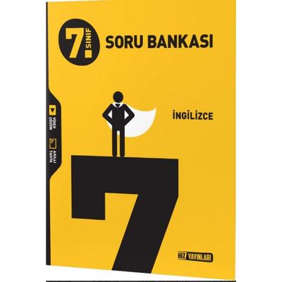 Hız Yayınları 7. Sınıf İngilizce Soru Bankası