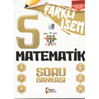 İsem Yayınları 5. Sınıf 2025 Farklı İsem Matematik Soru Bankası