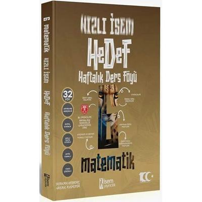 İsem Yayınları 6. Sınıf Hızlı İsem Matematik Hedef Haftalık Ders Föyü