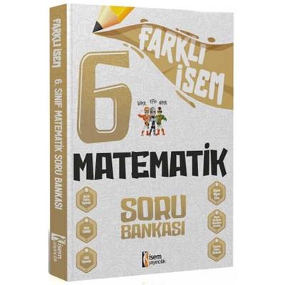 İsem Yayınları 6. Sınıf Matematik Farklı İsem Soru Bankası