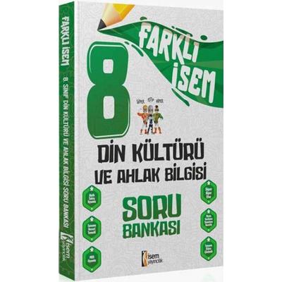 İsem Yayınları LGS 8. Sınıf Din Kültürü ve Ahlak Bilgisi Farklı İsem Soru Bankası