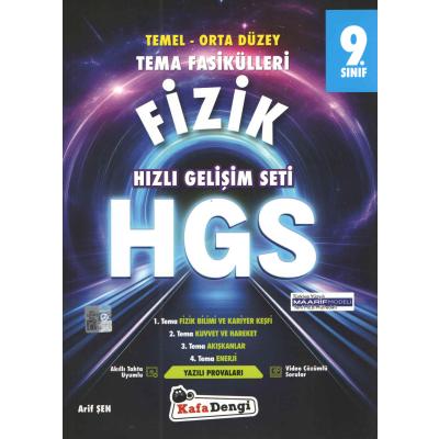 Kafa Dengi Yayınları 9. Sınıf HGS Fizik Tema Fasikülleri