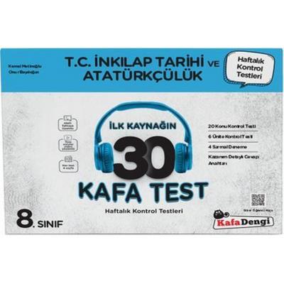 Kafa Dengi 8. Sınıf Lgs T.c İnkılap Tarihi Ve Atatürkçülük İlk Kaynağın 30 Kafa Test