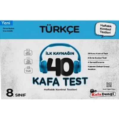 Kafa Dengi 8. Sınıf Lgs Türkçe İlk Kaynağın 40 Kafa Test