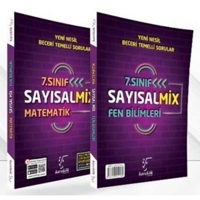 Karekök Yayınları 7. Sınıf Sayısal Mix Matematik Ve Fen Bilimleri Soru Bankası