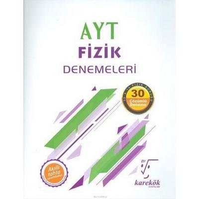 Karekök Yayınları Ayt Fizik Denemeleri