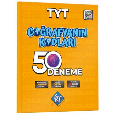 Kr Akademi Yayınları Coğrafyanın Kodları TYT Coğrafya Çözümlü 50 Deneme