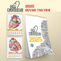 Kr Akademi Yayınları Barış Hoca Dr. Biyoloji Poster Takvim