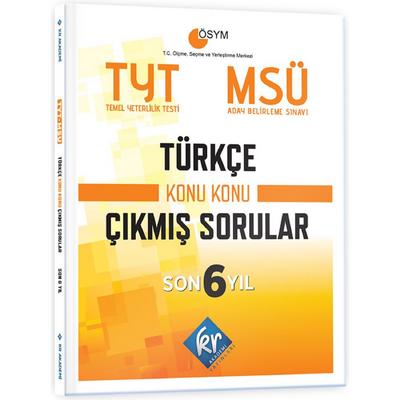 Kr Akademi Tyt  Msü Türkçe Son 6 Yıl Konu Konu Çıkmış Sorular 