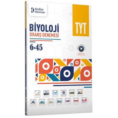 Krallar Karması Tyt Biyoloji 6 X 45 Branş Deneme