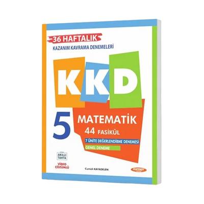 Kurmay Yayınları 5. Sınıf 2025 Matematik Haftalık Kazanım Kavrama Denemeleri