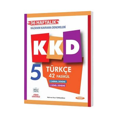 Kurmay Yayınları 5. Sınıf 2025 Türkçe Haftalık Kazanım Kavrama Denemeleri