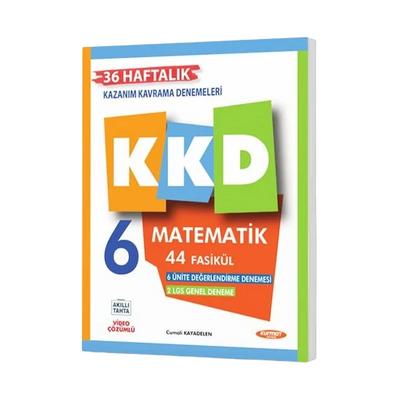 Kurmay Yayınları 6. Sınıf Matematik Haftalık Kazanım Kavrama Denemeleri