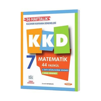 Kurmay Yayınları 7. Sınıf Matematik Haftalık Kazanım Kavrama Denemeleri