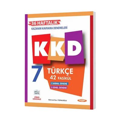 Kurmay Yayınları 7. Sınıf Türkçe Haftalık Kazanım Kavrama Denemeleri