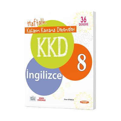 Kurmay Yayınları Lgs 8. Sınıf İngilizce Haftalık Kazanım Kavrama Denemeleri