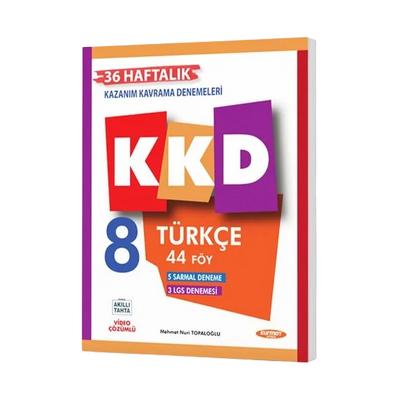 Kurmay Yayınları Lgs 8. Sınıf Türkçe Haftalık Kazanım Kavrama Denemeleri