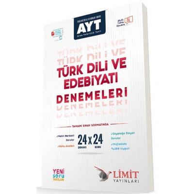 Limit Yayınları Ayt Türk Dili Ve Edebiyatı 24X24 Denemeleri