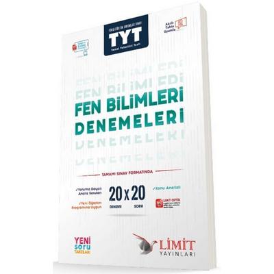 Limit Yayınları Tyt Fen Bilimleri 20X20 Li Denemeleri