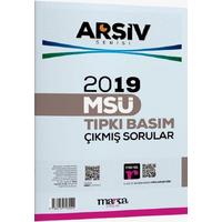 Marka Yayınları 2019 MSÜ Tıpkı Basım ARŞİV Serisi Çıkmış Sorular