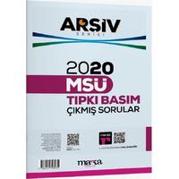 Marka Yayınları 2020 MSÜ Tıpkı Basım ARŞİV Serisi Çıkmış Sorular