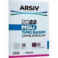 Marka Yayınları 2022 MSÜ Tıpkı Basım ARŞİV Serisi Çıkmış Sorular