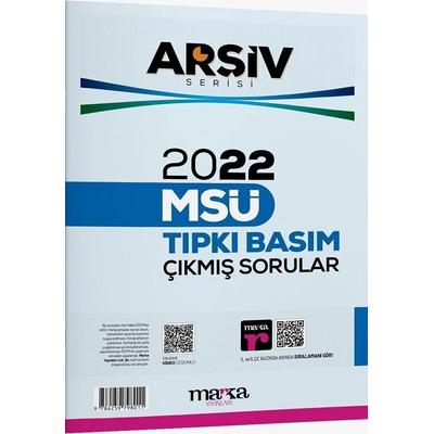 Marka Yayınları 2022 MSÜ Tıpkı Basım ARŞİV Serisi Çıkmış Sorular