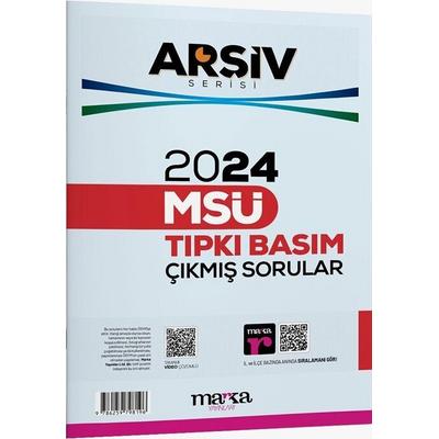 Marka Yayınları 2024 MSÜ Tıpkı Basım ARŞİV Serisi Çıkmış Sorular