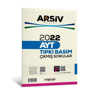 Marka Yayınları 2022 AYT ARŞİV SERİSİ Tıpkı Basım Çıkmış Sorular Tamamı Video Çözümlü