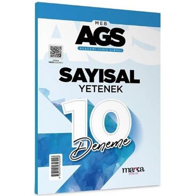 Marka Yayınları MEB AGS Sayısal Yetenek 10 Deneme