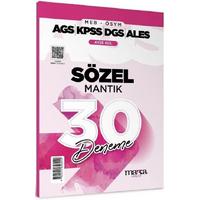 Marka Yayınları MEB AGS KPSS DGS ALES Sözel Mantık 30 Deneme