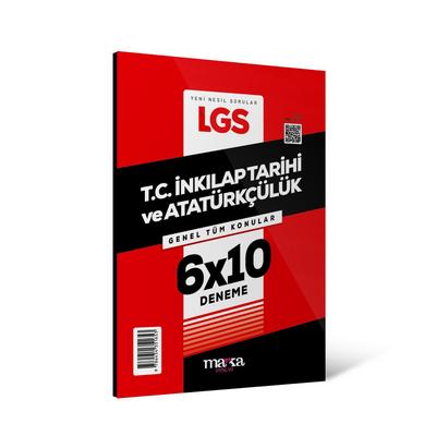 Marka Yayınları 2025 Lgs 8. Sınıf  Genel Tüm Konular T.c. İnkılap Tarihi Ve Atatürkçülük 6 Deneme