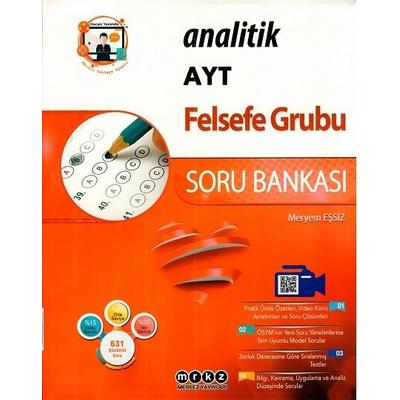 Merkez Yayınları Ayt Felsefe Grubu Analitik Soru Bankası