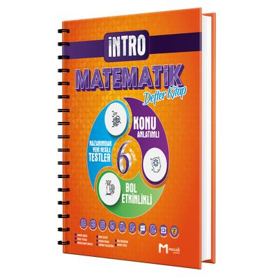 Mozaik Yayınları 6. Sınıf Matematik İntro Defter Kitap