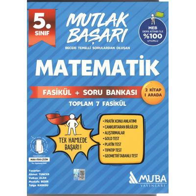 Muba Yayınları 5. Sınıf 2025 Matematik Mutlak Başarı Fasikül ve Soru Bankası