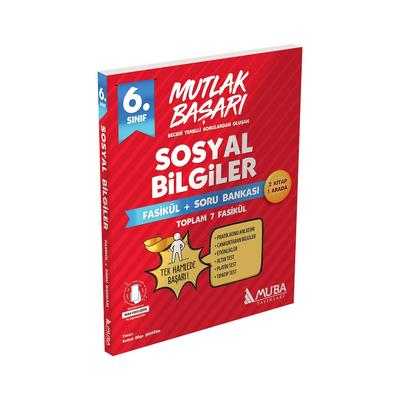 Muba Yayınları 6. Sınıf Sosyal Bilgiler Mutlak Başarı Fasikül ve Soru Bankası