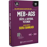 Öğreti Akademi 2025 MEB-AGS Soru Bankası Tamamı Çözümlü Sözel-Sayısal Yetenek