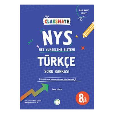 Okyanus Yayınları LGS 8. Sınıf Classmate NYS Türkçe Soru Bankası