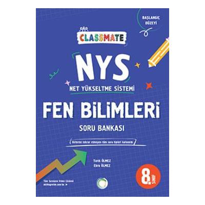 Okyanus Yayınları LGS 8. Sınıf Classmate NYS Fen Bilimleri Soru Bankası