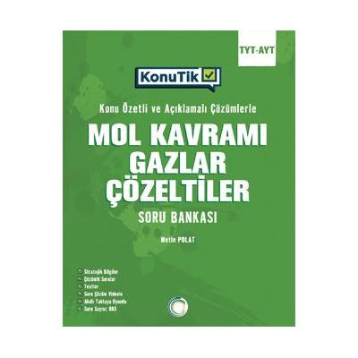 Okyanus Yayınları TYT AYT KonuTik Mol Kavramı Gazlar Çözeltiler