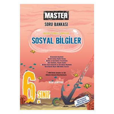 Okyanus Yayınları 6. Sınıf Master Sosyal Bilgiler Soru Bankası