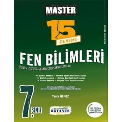 Okyanus Yayınları 7. Sınıf Master 15 Fen Bilimleri Denemesi