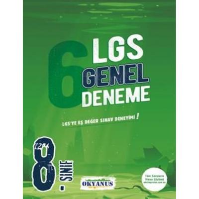 Okyanus Yayınları 8. Sınıf Lgs 6'Lı Genel Deneme