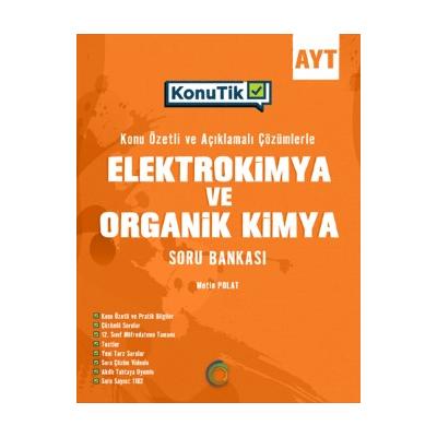 Okyanus Yayınları Ayt Konutik Elektrokimya Ve Organik Kimya Soru Bankası